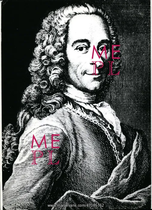 : Voltaire, French writer and philosopher : Voltaire, French writer and philosopher