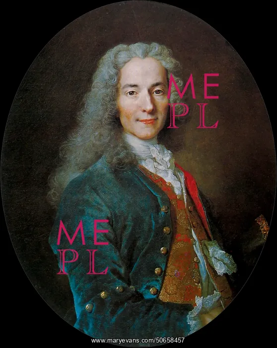 : Voltaire, French Writer and Philosopher : Voltaire, French Writer and Philosopher