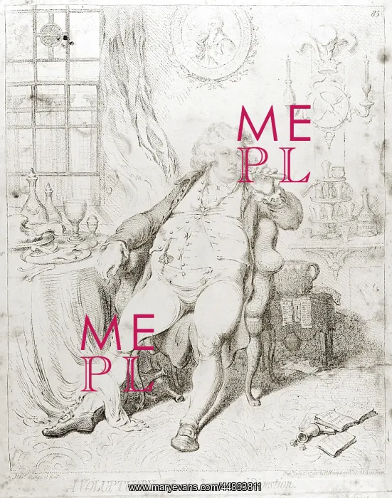 : A Voluptuary under the Horrors of Digestion : A Voluptuary under the Horrors of Digestion