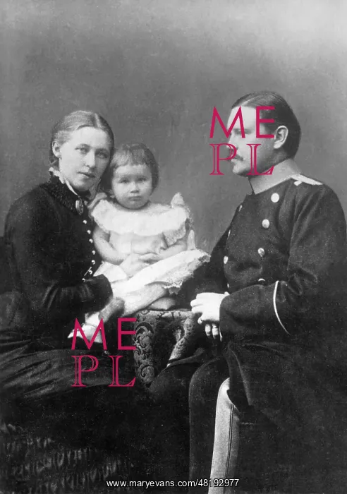  : The von Hindenburg family, around 1885