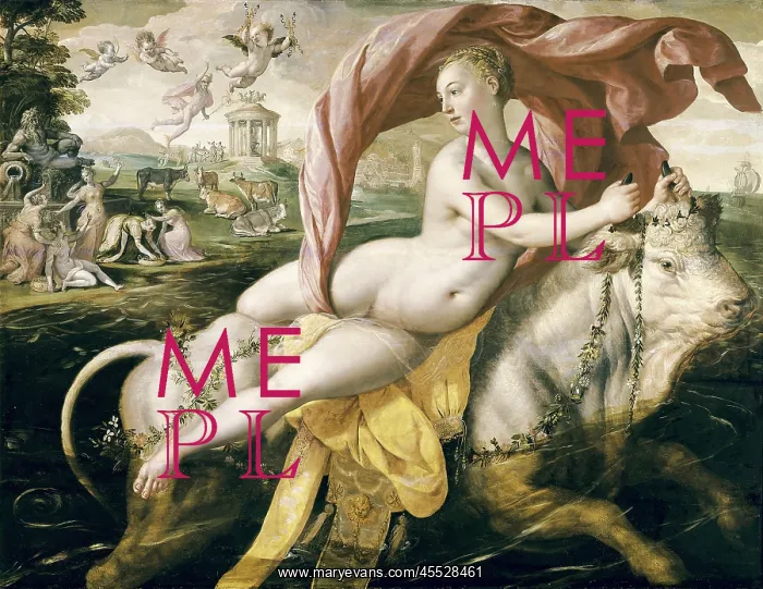 : VOS, Maarten de (1531-1603). The Abduction of : VOS, Maarten de (1531-1603). The Abduction of