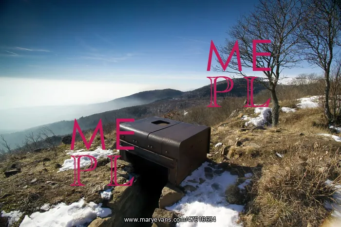 : Vosges - Mengelbier - German observation turret : Vosges - Mengelbier - German observation turret