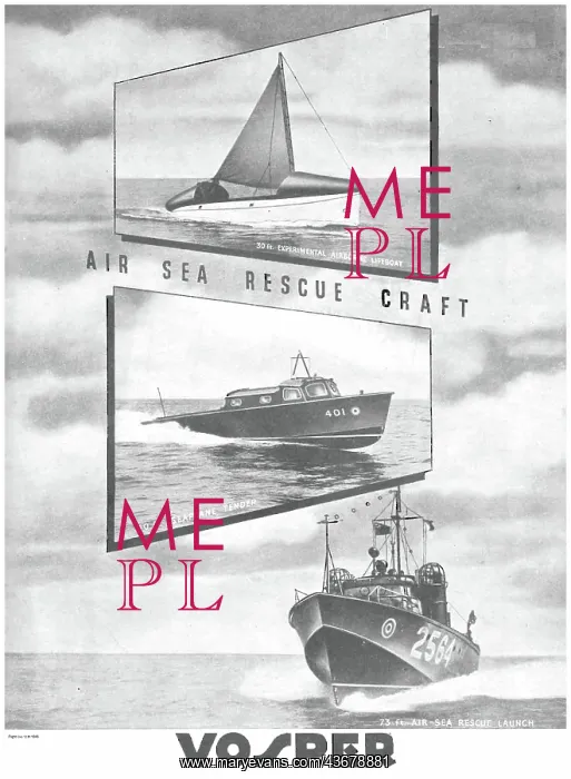  : Vosper 40ft Seaplane Tender