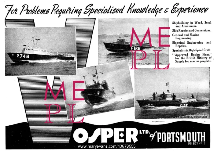 : Vosper Marine Craft : Vosper Marine Craft