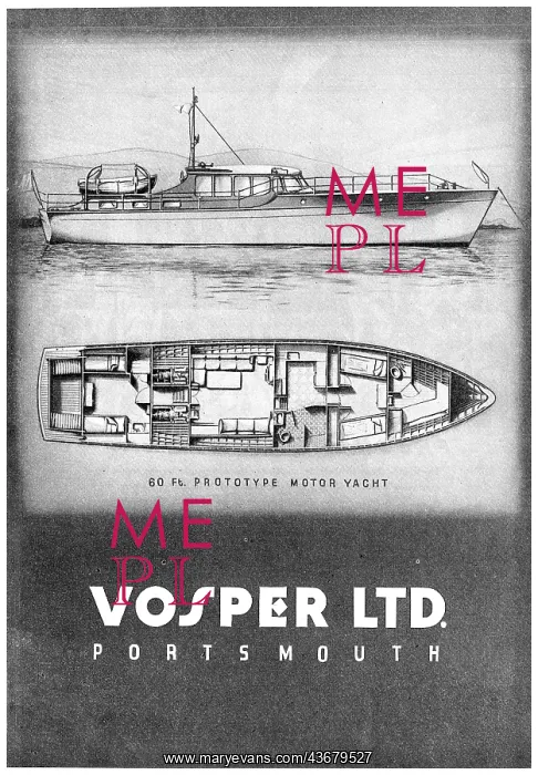  : Vosper Marine Engineers & Boat Builders