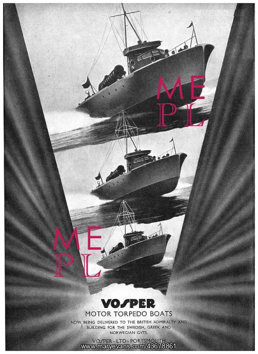  : Vosper Motor Torpedo Boats
