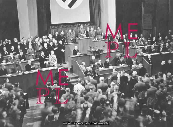 : Vote of confidence in the Berlin Reichstag, 1933 : Vote of confidence in the Berlin Reichstag, 1933