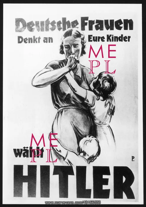 : VOTE HITLER FOR CHILDREN : VOTE HITLER FOR CHILDREN