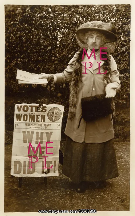 : Votes for Women - Frederick Pethick-Lawrence as Suffragette : Votes for Women - Frederick Pethick-Lawrence as Suffragette