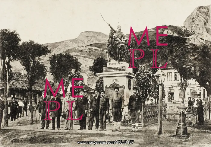 : Vratza, Bulgaria - Monument to Hristo Botef : Vratza, Bulgaria - Monument to Hristo Botef