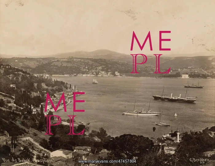 : Vue de Bebek (Bosphore) : Vue de Bebek (Bosphore)