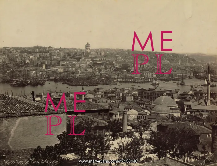 : Vue de Pera et Galata : Vue de Pera et Galata