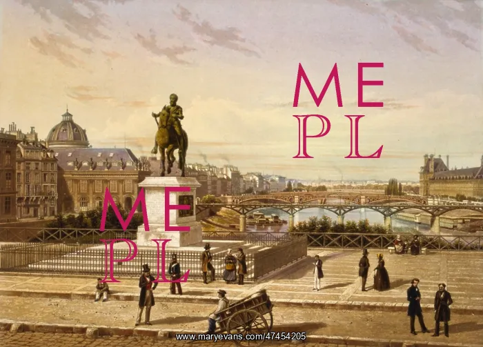 : Vue prise du Pont Neuf e Paris