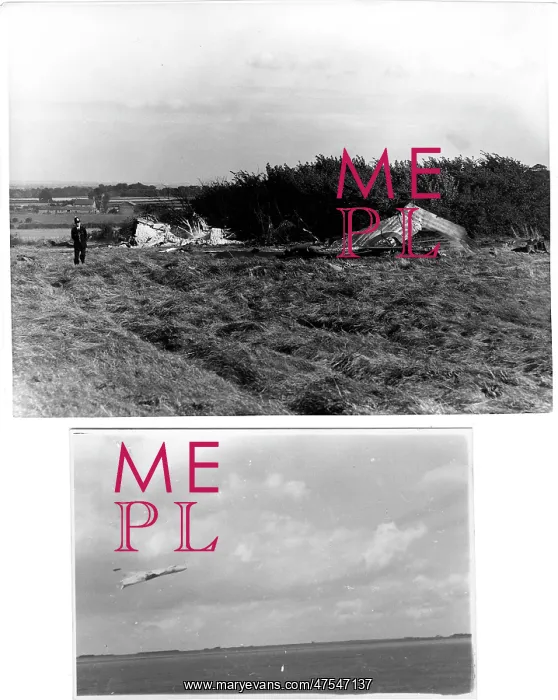 : Vulcan aircraft prototype crash, RAF Syerston, Notts : Vulcan aircraft prototype crash, RAF Syerston, Notts
