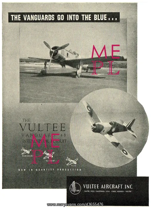  : Vultee Vanguard 48