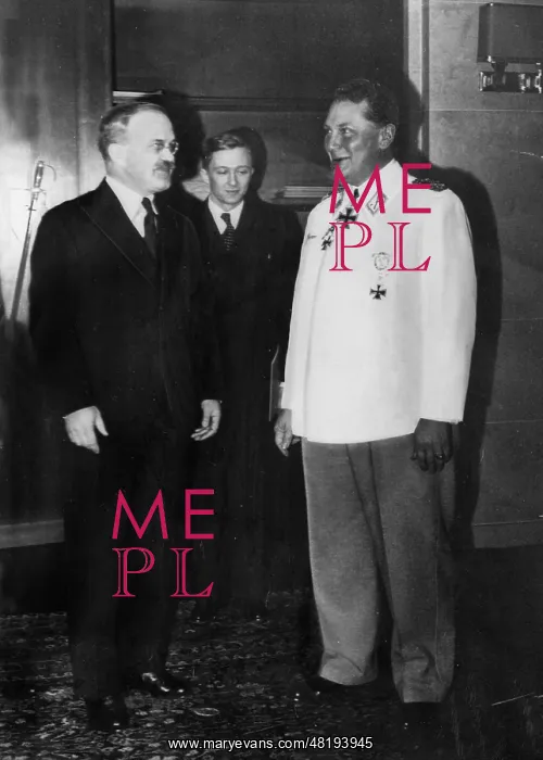 : Vyacheslav Molotov and Hermann Goering, 1940 : Vyacheslav Molotov and Hermann Goering, 1940