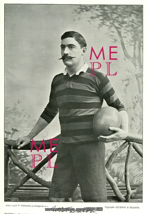 : W B Thomson, Blackheath Rugby player : W B Thomson, Blackheath Rugby player