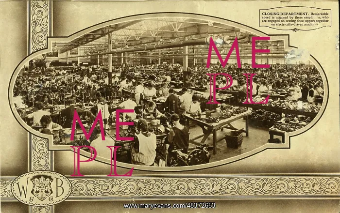 : W Barratt & Co Ltd factory, Northampton, UK : W Barratt & Co Ltd factory, Northampton, UK