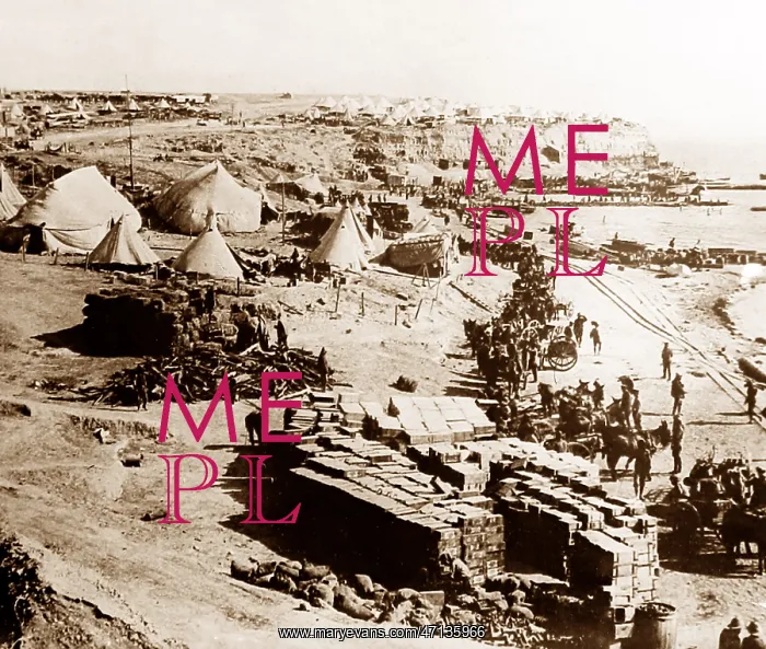  : W Beach Gallipoli during the First World War