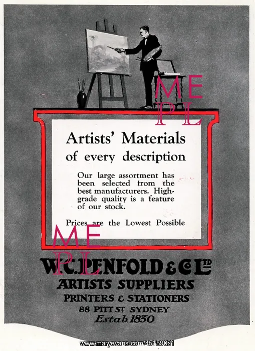 : W. C. Penfold & Co Advertisement : W. C. Penfold & Co Advertisement