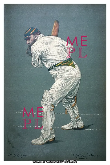 : W G GRACE - CRICKETER : W G GRACE - CRICKETER