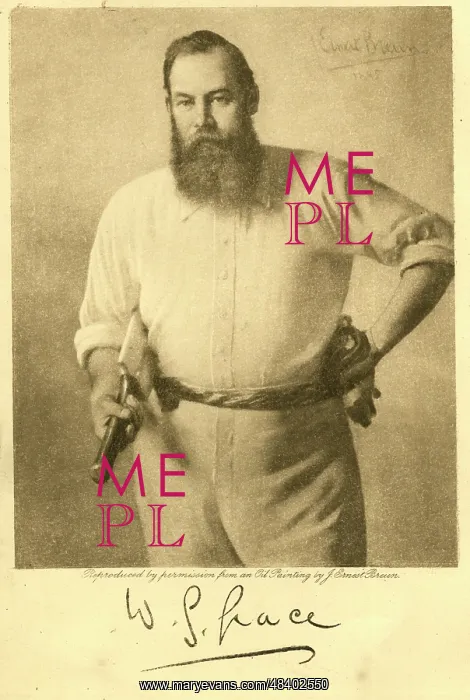 : W G Grace, legendary cricketer : W G Grace, legendary cricketer