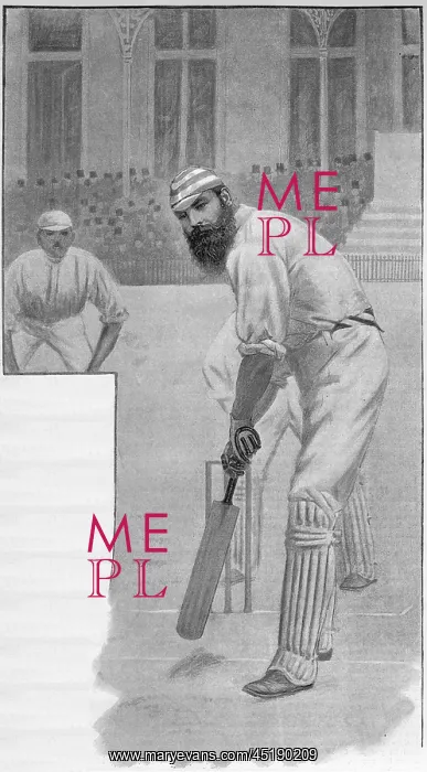 : W G Grace at the wicket : W G Grace at the wicket