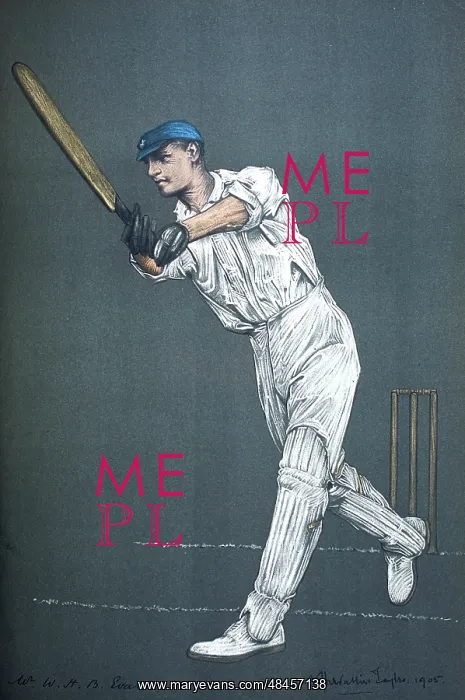 : W H B EVANS - CRICKETER : W H B EVANS - CRICKETER