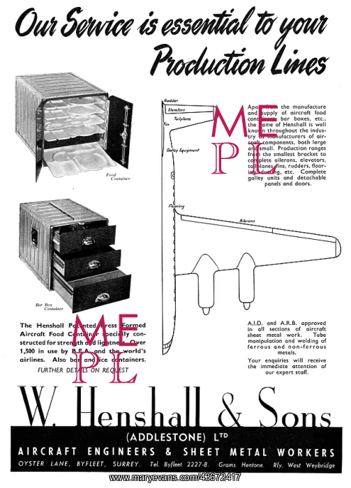 : W. Henshall Aircraft Engineers & Sheet Metal : W. Henshall Aircraft Engineers & Sheet Metal