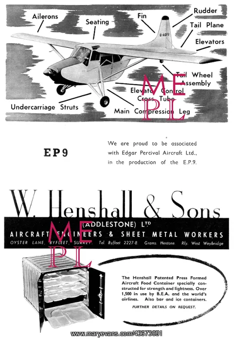 : W. Henshall Aircraft Engineers & Sheet Metal Workers : W. Henshall Aircraft Engineers & Sheet Metal Workers