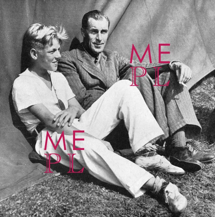: W. T. Tilden and protege : W. T. Tilden and protege
