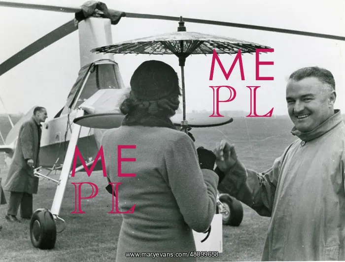 : W. Wyne, known as...Winnie Wynne... an autogyro enthusiast : W. Wyne, known as...Winnie Wynne... an autogyro enthusiast