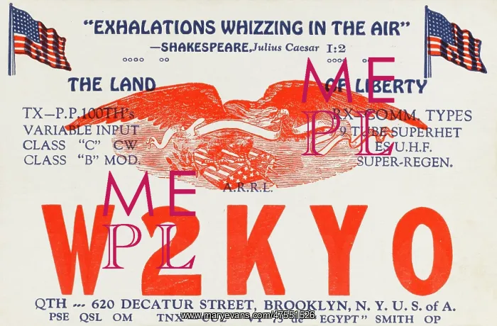 : W2KYO Ham Radio Card : W2KYO Ham Radio Card