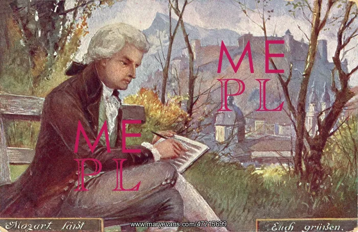  : WA MOZART COMPOSING
