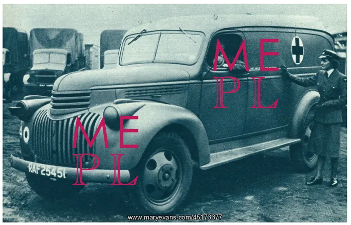 : W.A.A.F. Ambulance Driver : W.A.A.F. Ambulance Driver