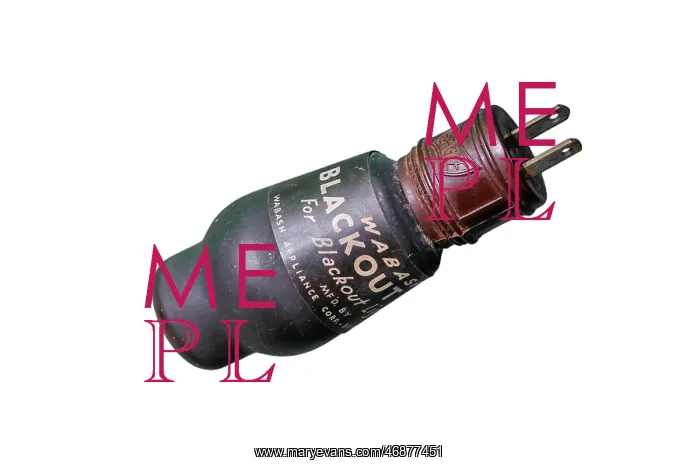 : Wabash Appliance Corps. blackout bulb : Wabash Appliance Corps. blackout bulb