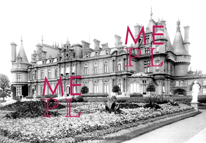  : Waddesdon, the Manor, South Front 1897