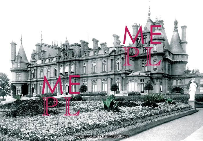  : Waddesdon, the Manor, South Front 1897