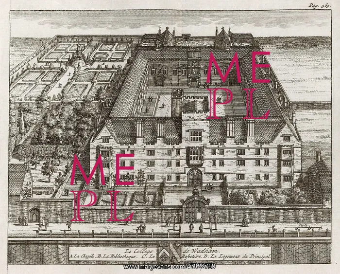  : WADHAM COLLEGE C17TH
