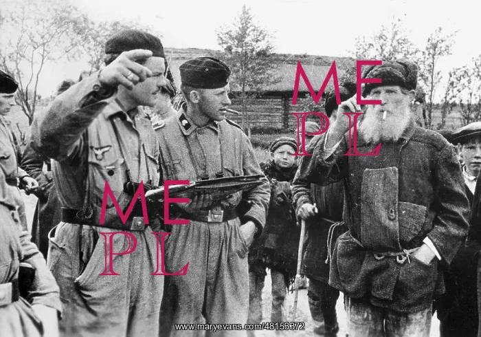 : Waffen-SS during fighting against partisans, 1943 : Waffen-SS during fighting against partisans, 1943