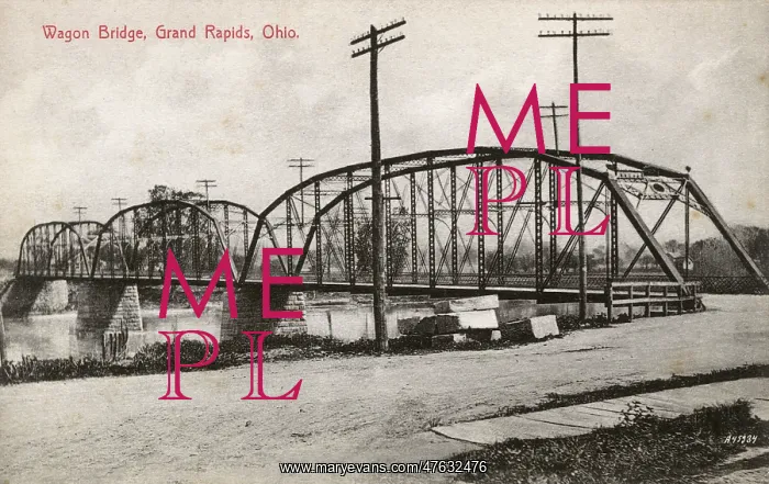  : Wagon Bridge, Grand Rapids, Ohio, USA