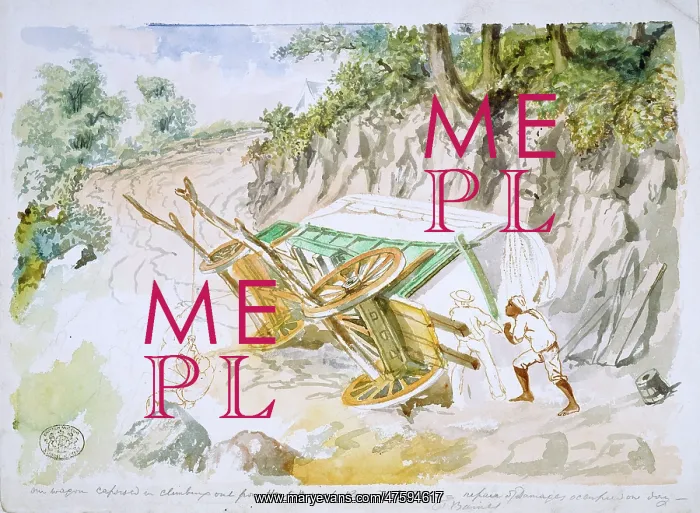 : Our wagon capsised : Our wagon capsised