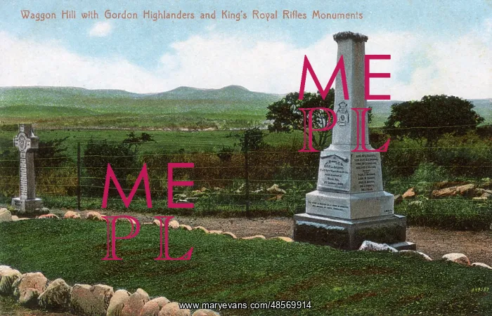: Wagon Hill memorial, Ladysmith, Natal Province, South Africa : Wagon Hill memorial, Ladysmith, Natal Province, South Africa
