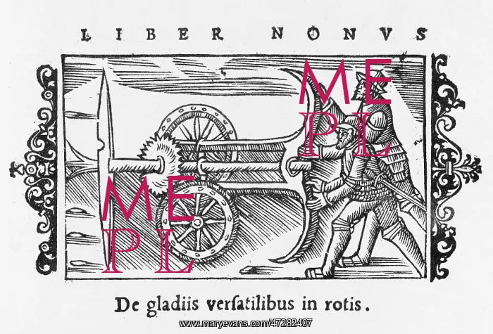  : WAGON W /  ROTATING BLADES