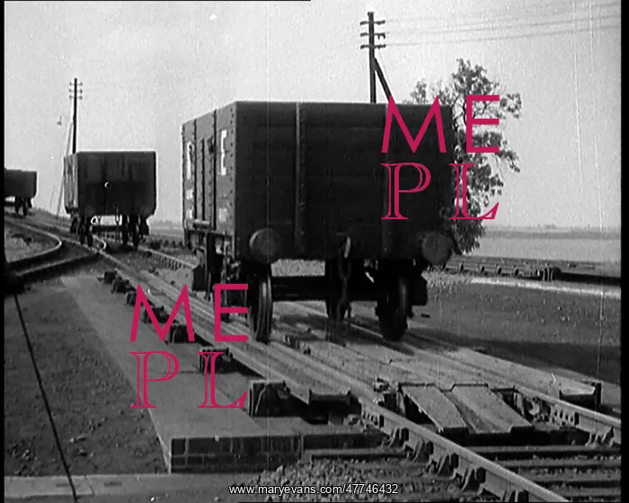 : Empty Wagons Moving On Their Own In An Automated : Empty Wagons Moving On Their Own In An Automated