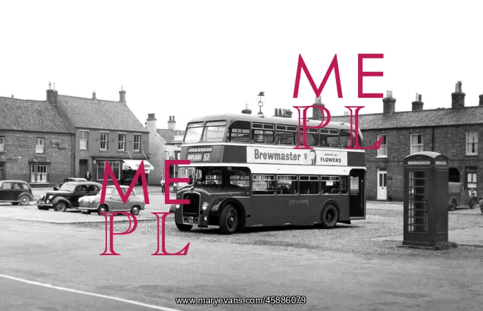  : Wainfleet All Saints, Bus c1955