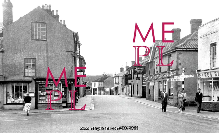  : Wainfleet All Saints, High Street c1955