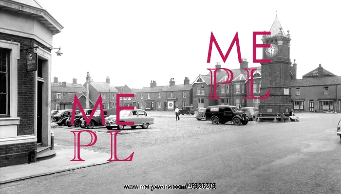  : Wainfleet All Saints, Market Place c1955