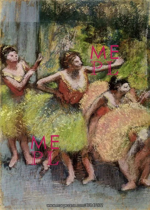  : Waiting Ballerinas, by Degas