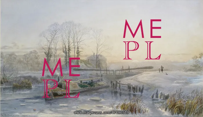 : Waiting for the Thaw ' snow scene : Waiting for the Thaw ' snow scene
